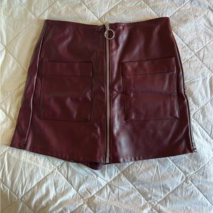 Maroon Forever 21 skort